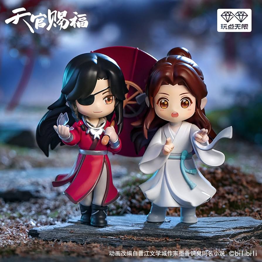 天官賜福 明月楼蘭シリーズ 座りポーズフィギュアブラインドボックス 天官賜福 明月楼蘭シリーズ 座りポーズフィギュアブラインド
